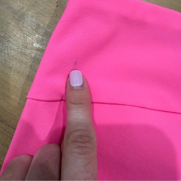 Lilly Pulitzer Luxletic Bright Pink Pull On Stretch Pants 14 - Picture 9 of 11